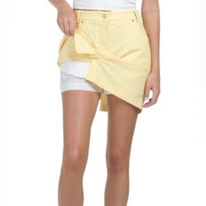NWT Lohla Stretch Skort  Sz 8 Yellow